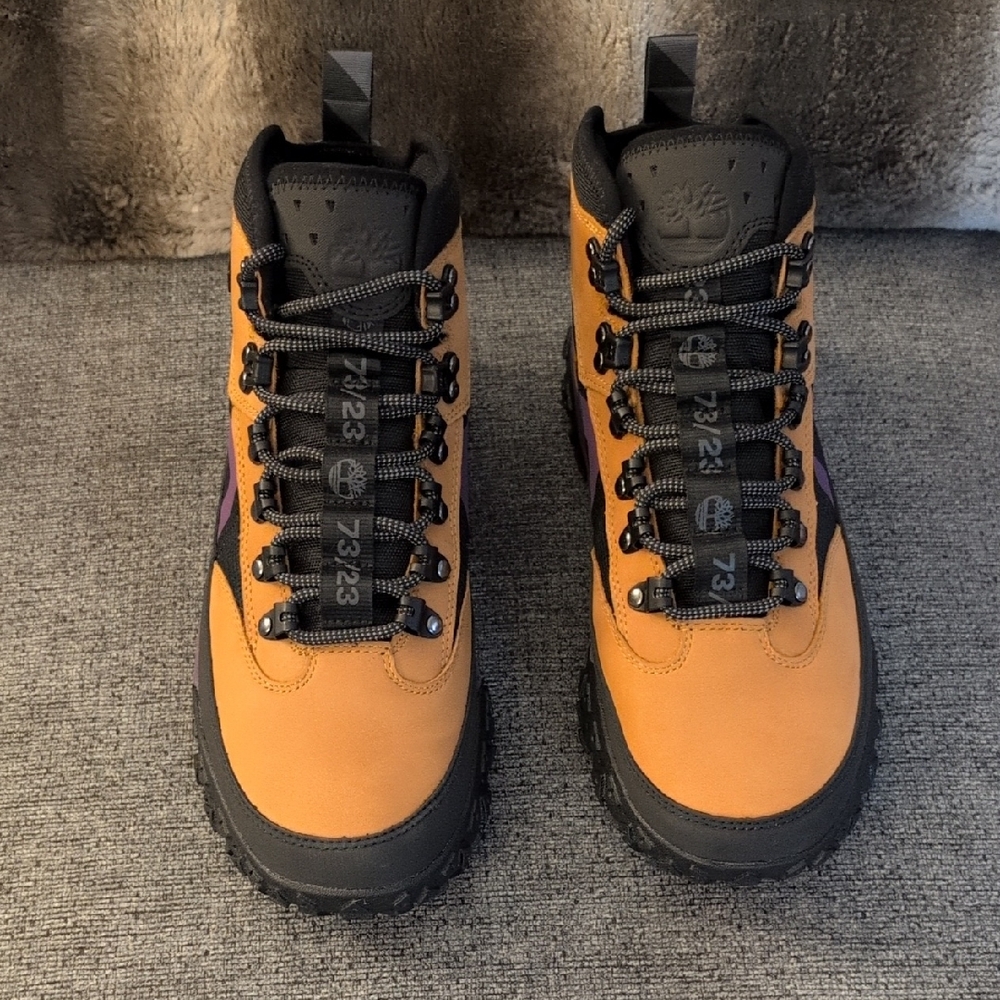 Timberland Men's Tan and Black Waterproof Boots